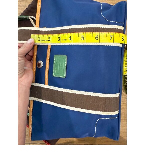 Vintage early 2000's Mini Coach Hampton Weekend Tote, w/ dust bag - Picture 10 of 13